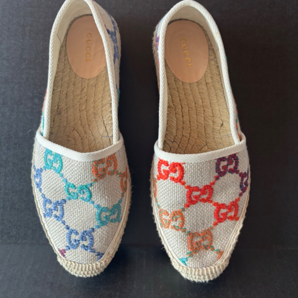 Gucci Psychedelic Espadrilles